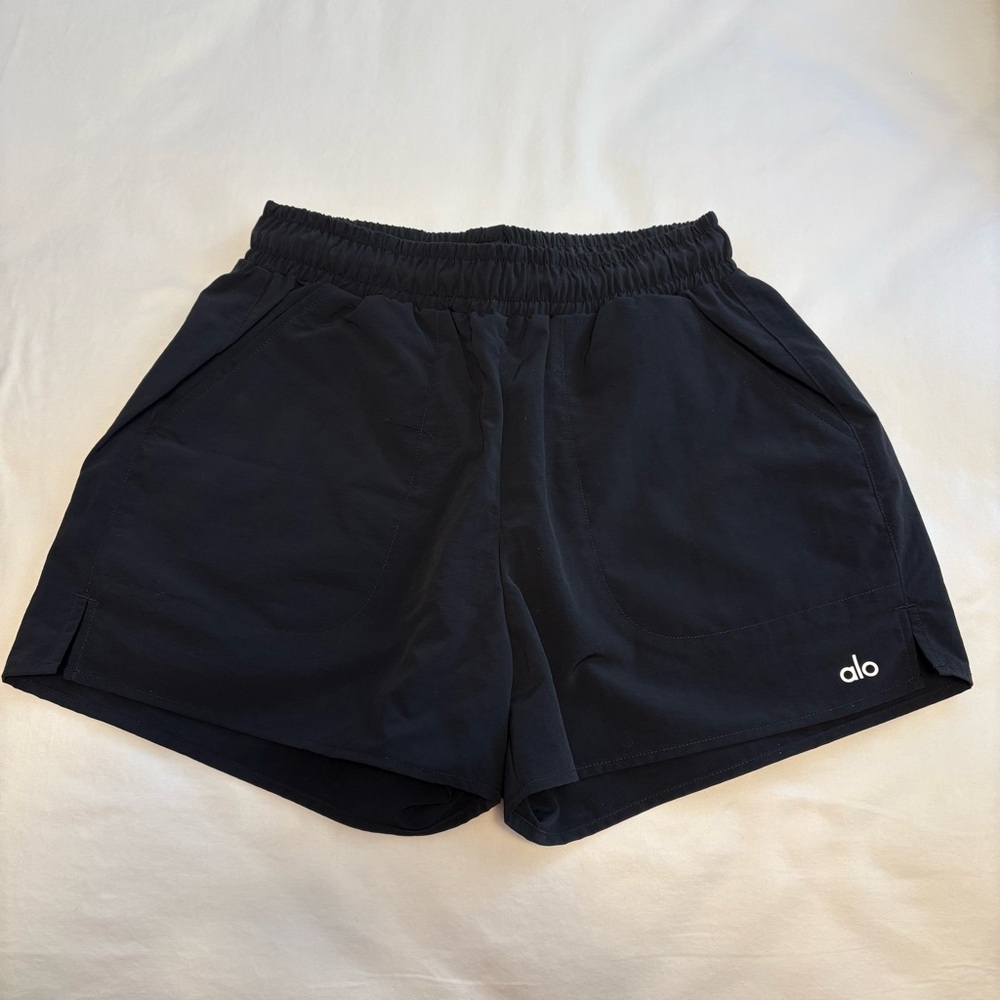 ALO Yoga Black Athletic Shorts
